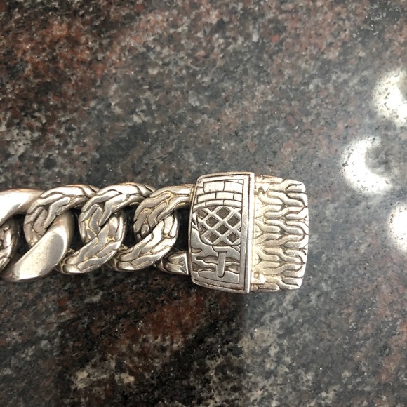 John hardy  Sapphire large link bracelet size 7 - Picture 4 of 5